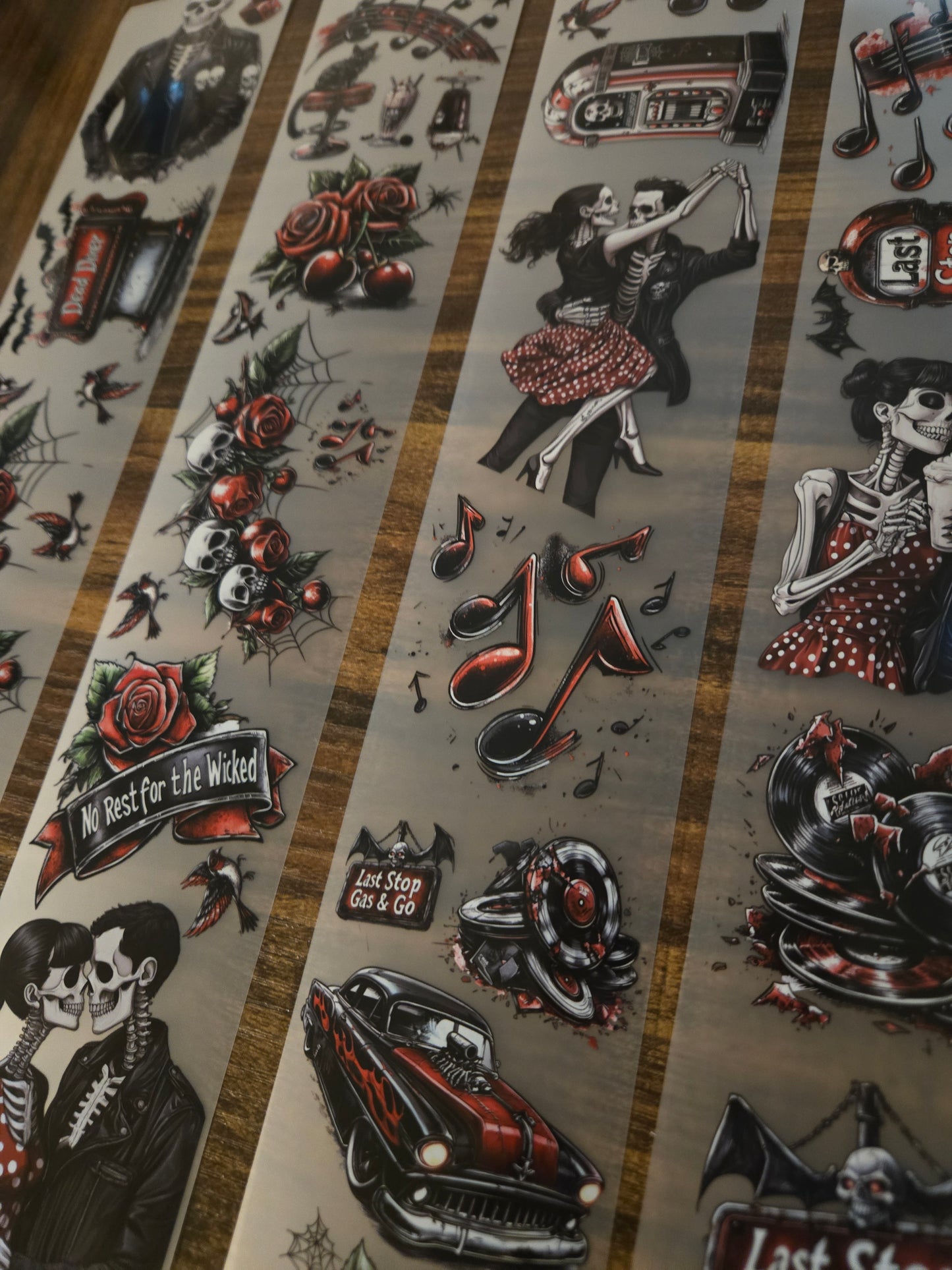 ROCKABILLY - 7CM X 150CM - MAY LAUNCH