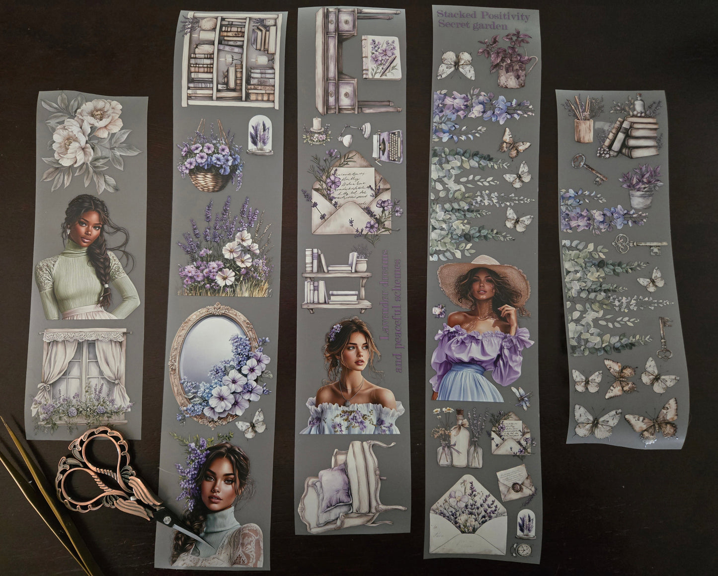 SECRET GARDEN - 7CM X 150CM - MARCH RELEASE