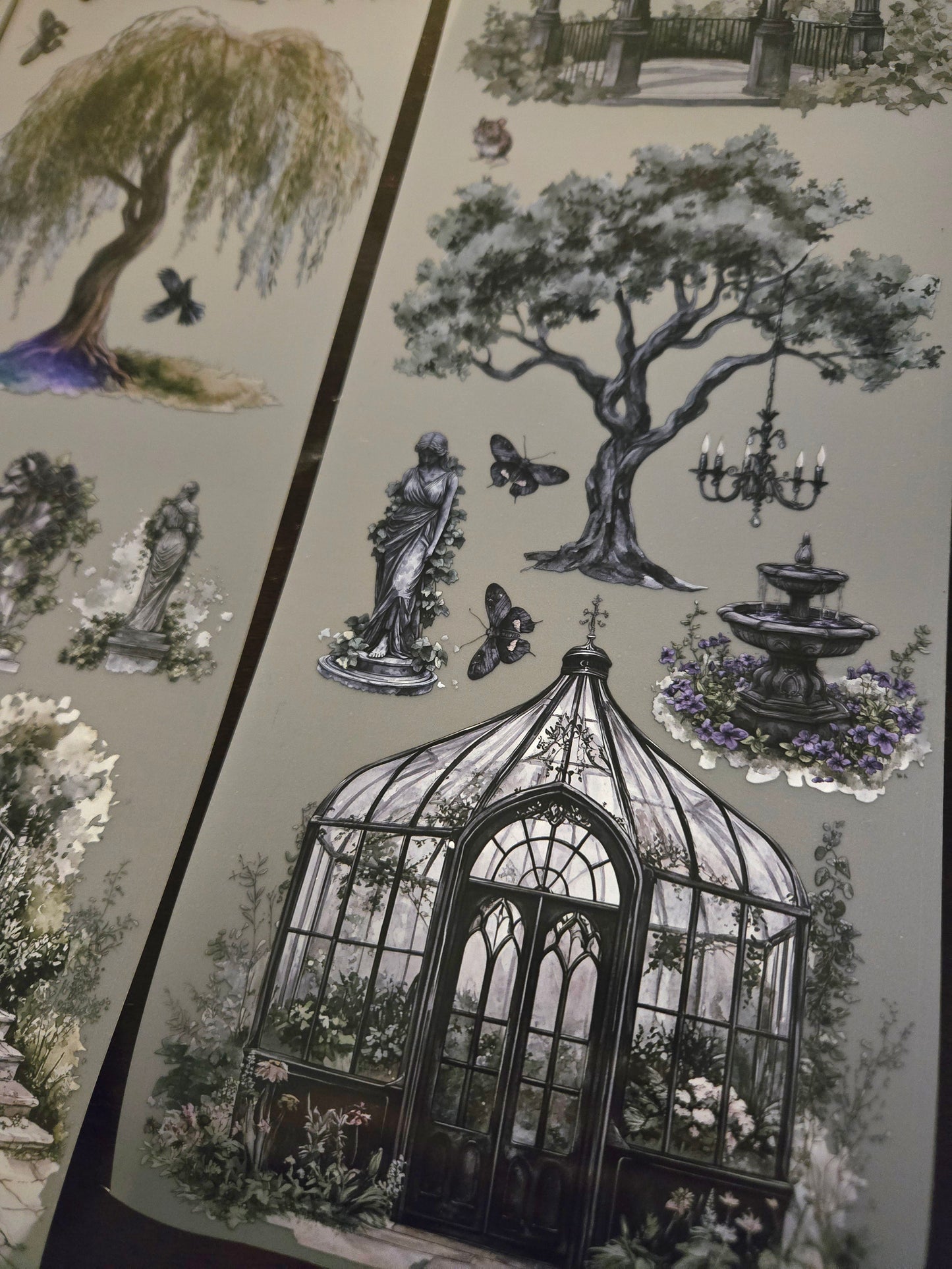 JANUARY LAUNCH - GIANT GOTHIC GARDEN 2.0 - 12CM X 150CM
