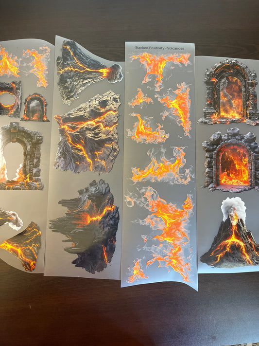 Giant Volcanos PET Tapes