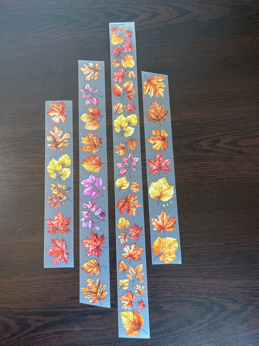 Mini Fall Leaves PET Tape