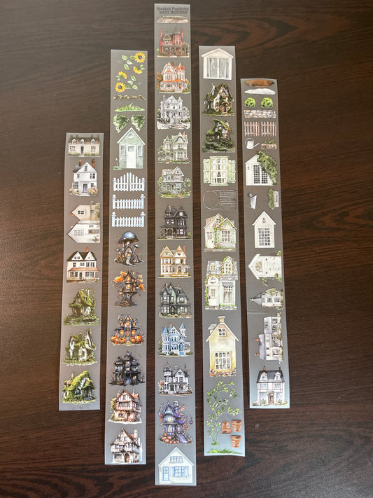 Mini Houses PET Tapes