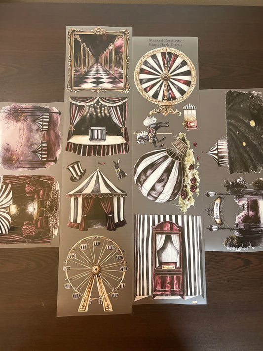 Giant Dark Circus PET Tapes