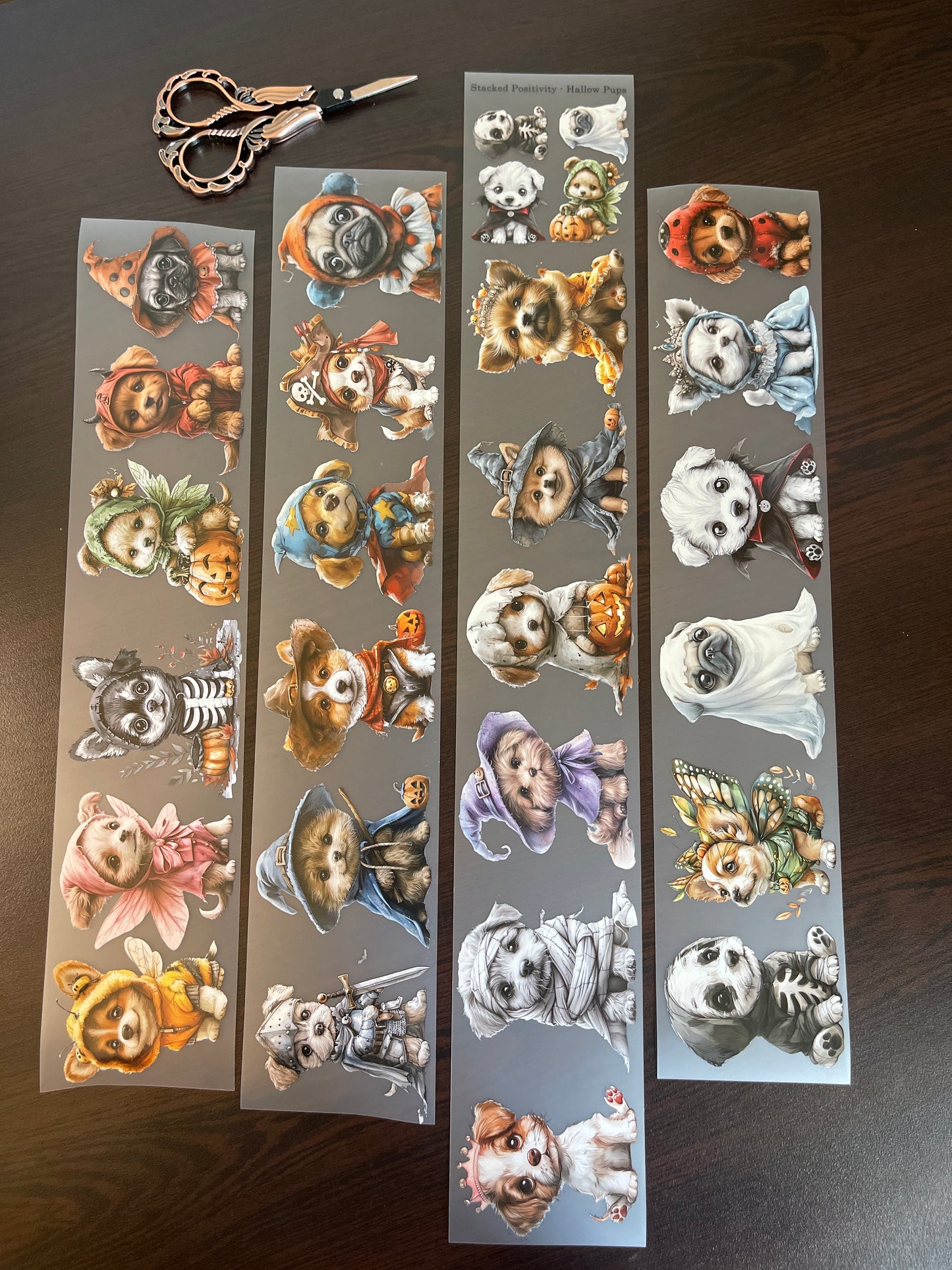 Halllow Pups PET Tapes