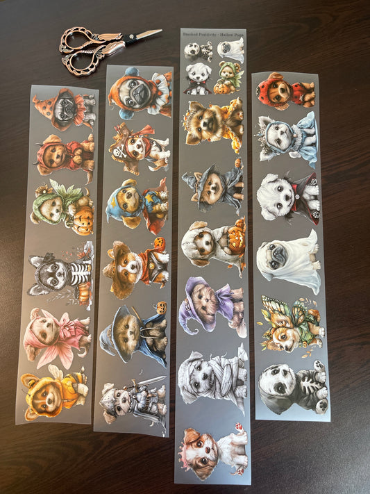 Halllow Pups PET Tapes