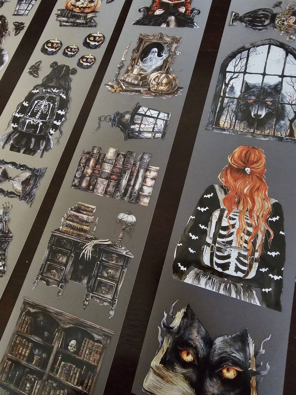 Creepy Library TAPE - HALLOWEEN COLLECTION - 150cm x 7cm