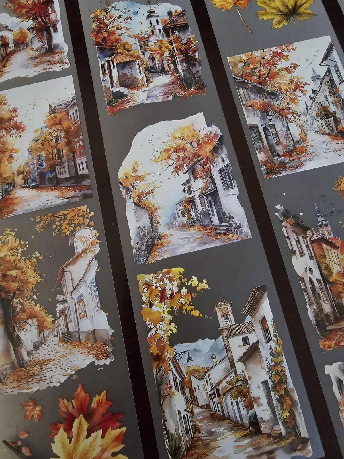 Autumn Old City PET TAPE - HALLOWEEN COLLECTION - 150cm x 7cm