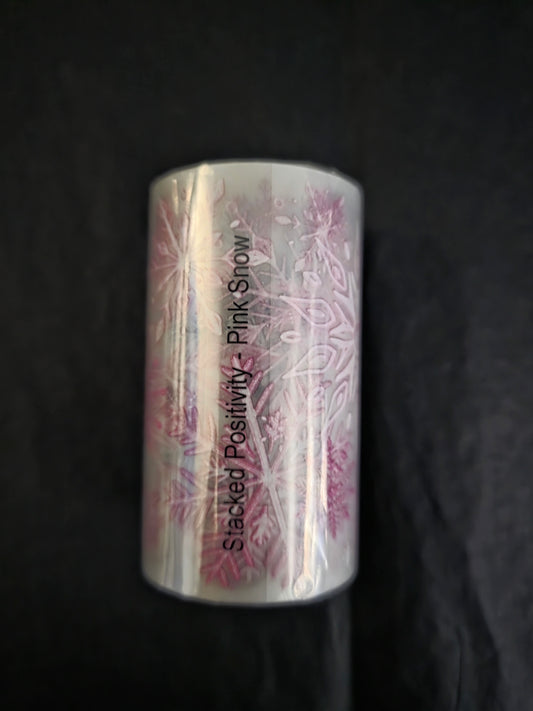 Pink Snow 7cm (2 loop roll)