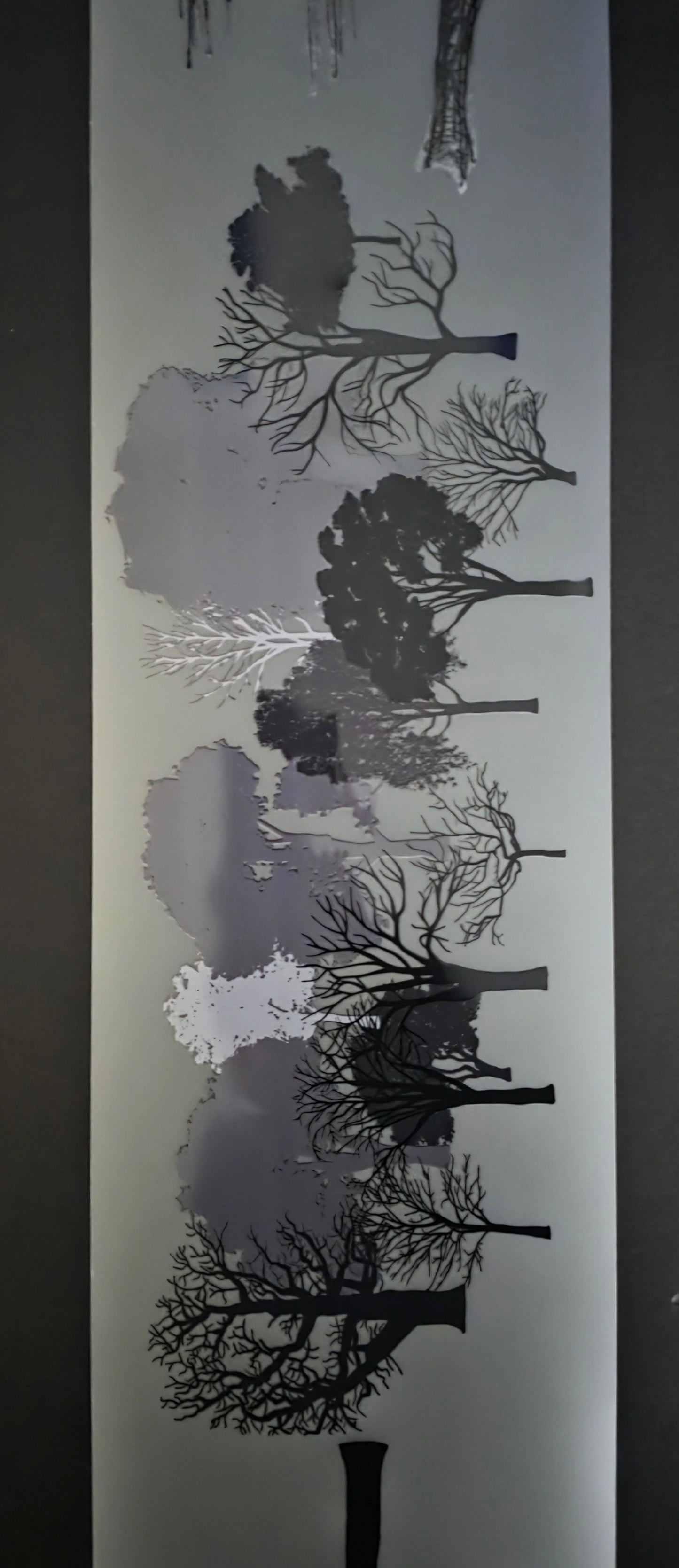 Giant Silhouette Trees 12cm