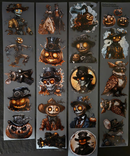 Steampunk Halloween 7cm
