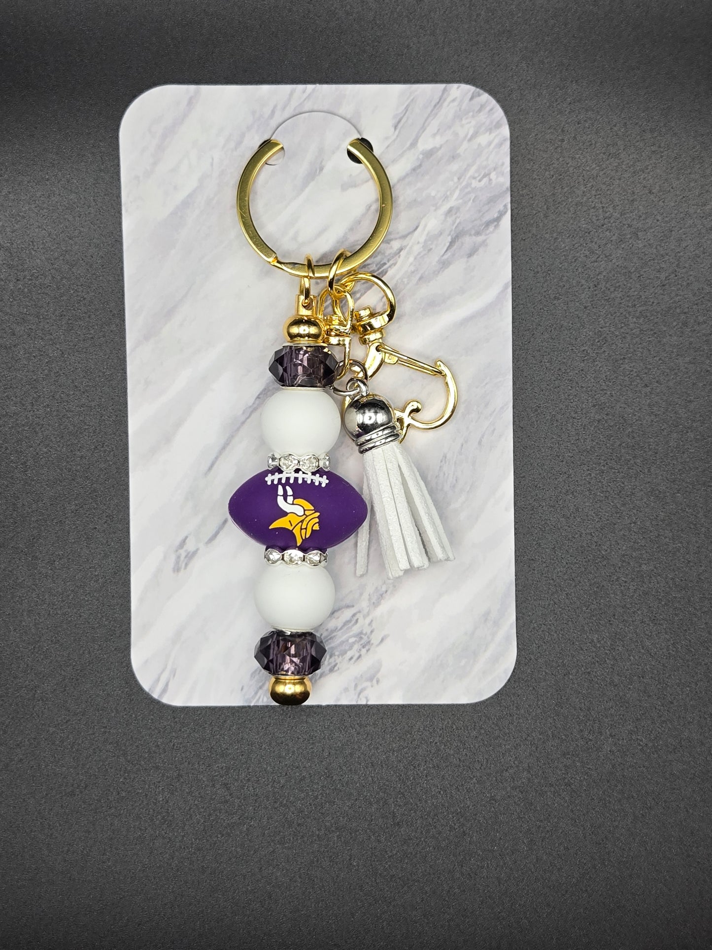 Vikings keychain.