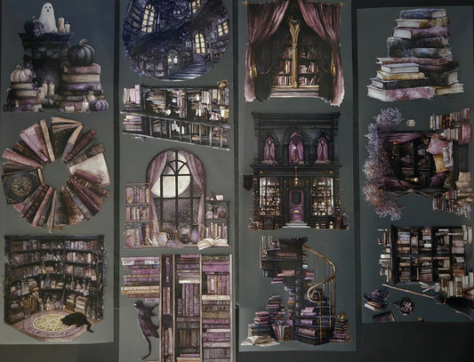 Giant Haunted Library 12cm