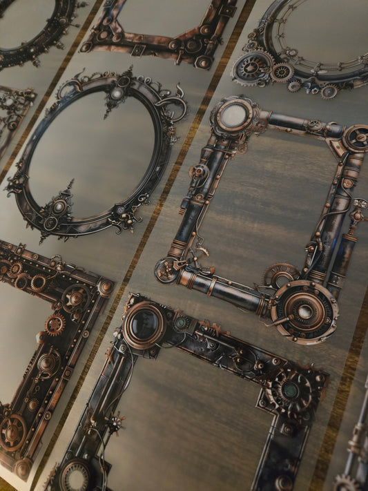 GIANT STEAMPUNK FRAMES - 12CM X 150CM - APRIL LAUNCH