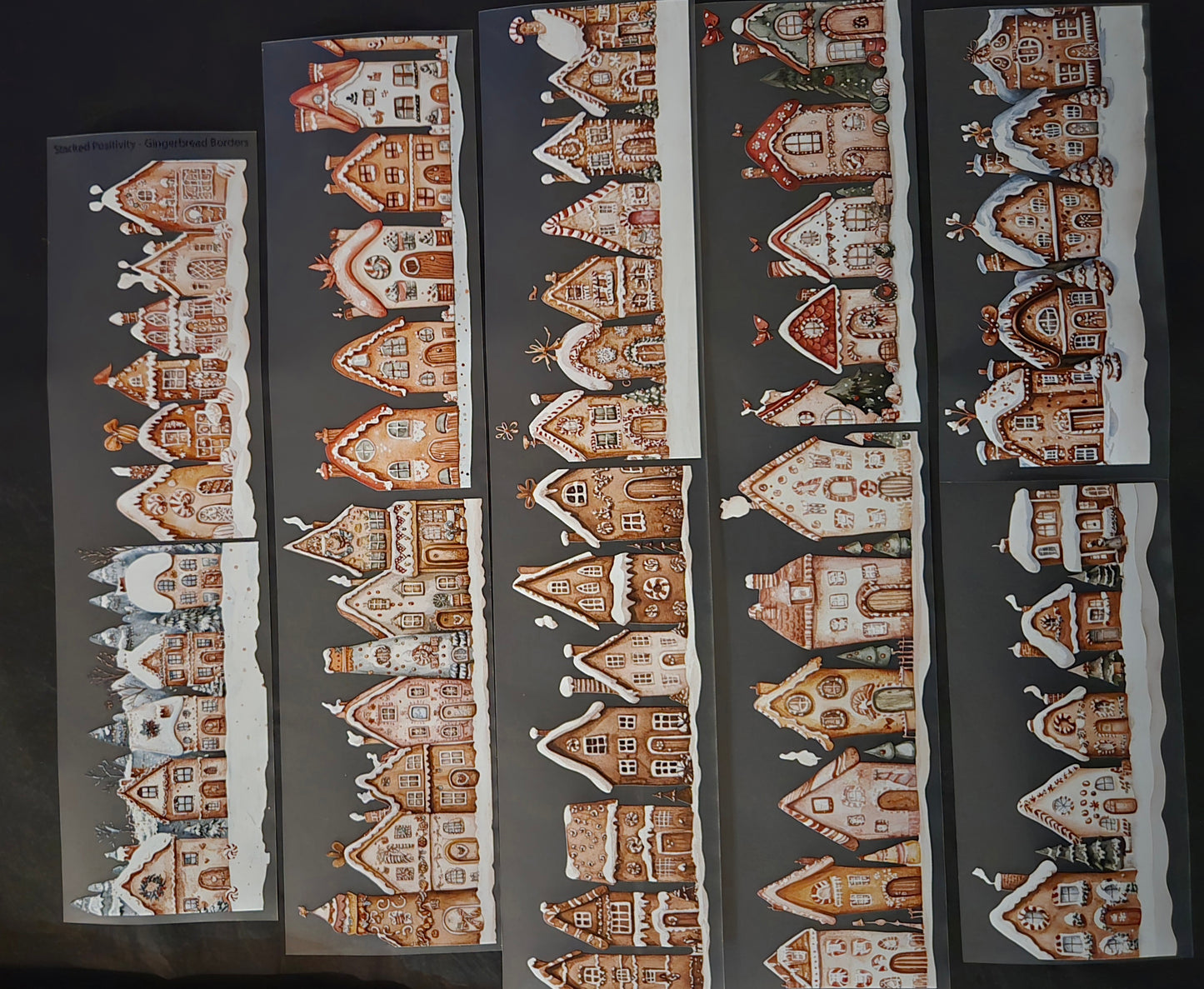 Gingerbread Borders 7cm