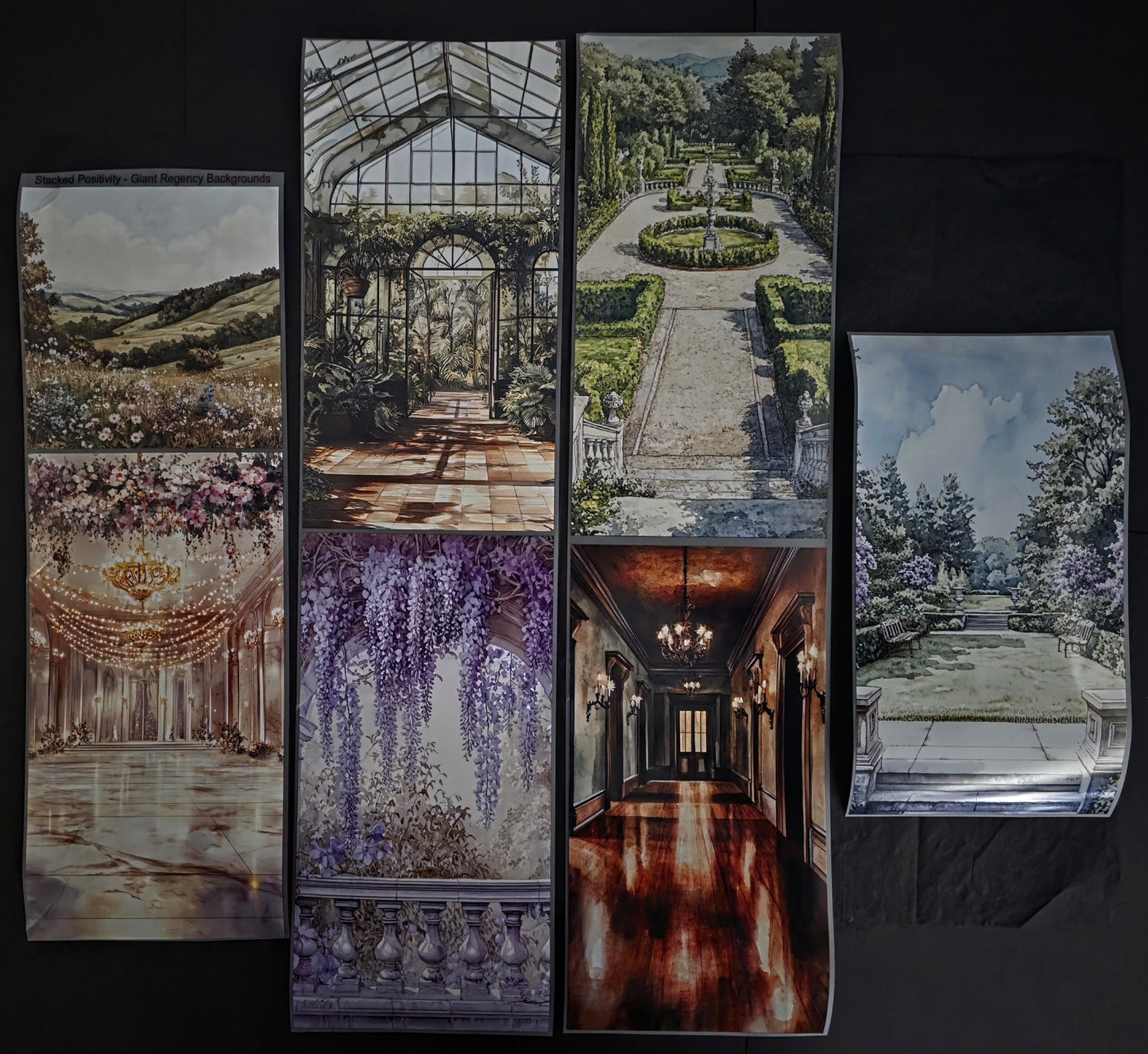Giant Regency Background 12cm