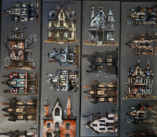 Giant Spooky House 12cm