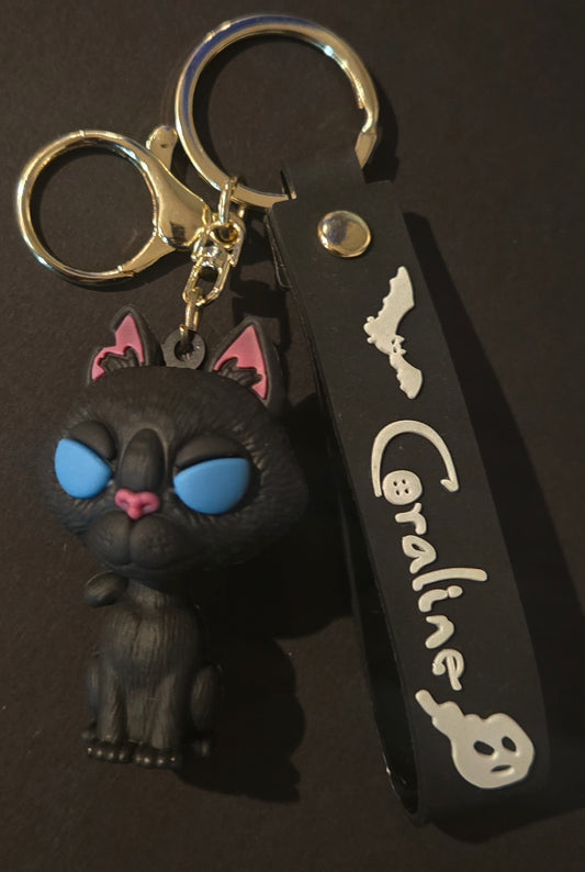 Coraline character key chain