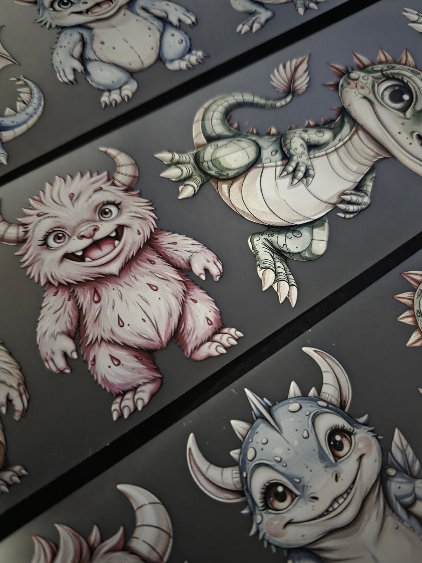 Cute Monsters 7mm