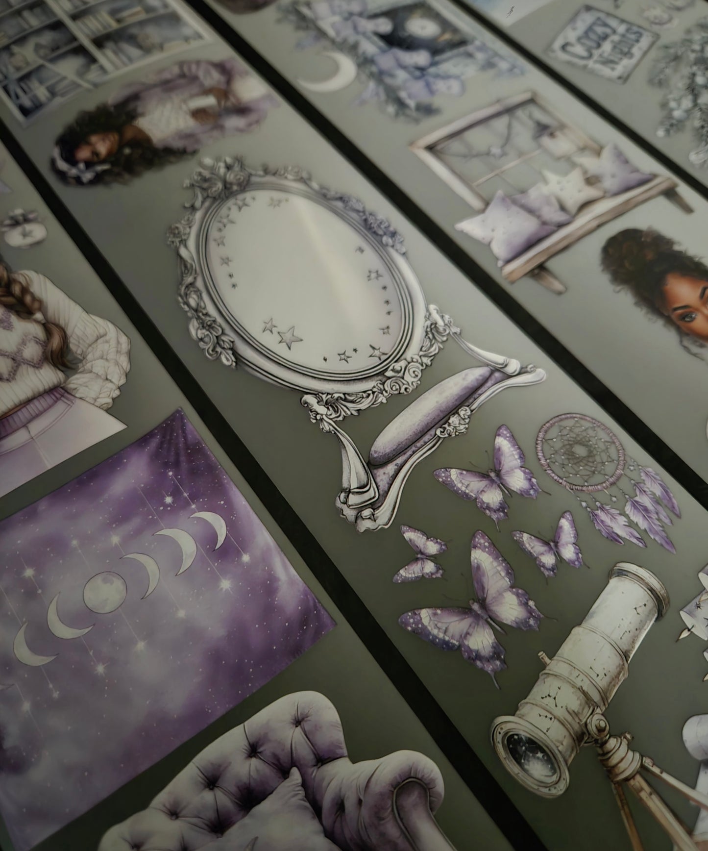 Purple Winter Nights 7mm