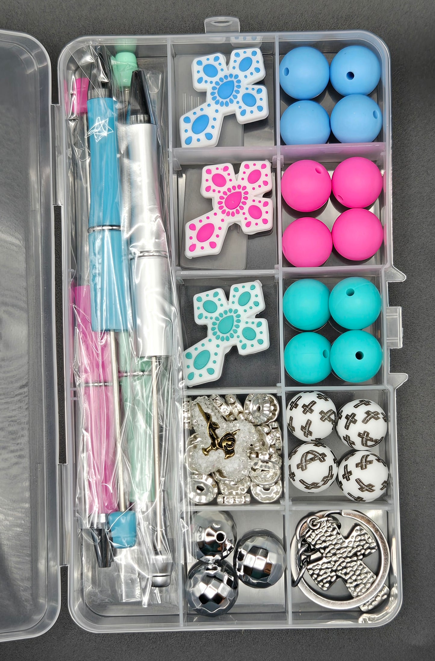 Colorful cross pen kit and keychain