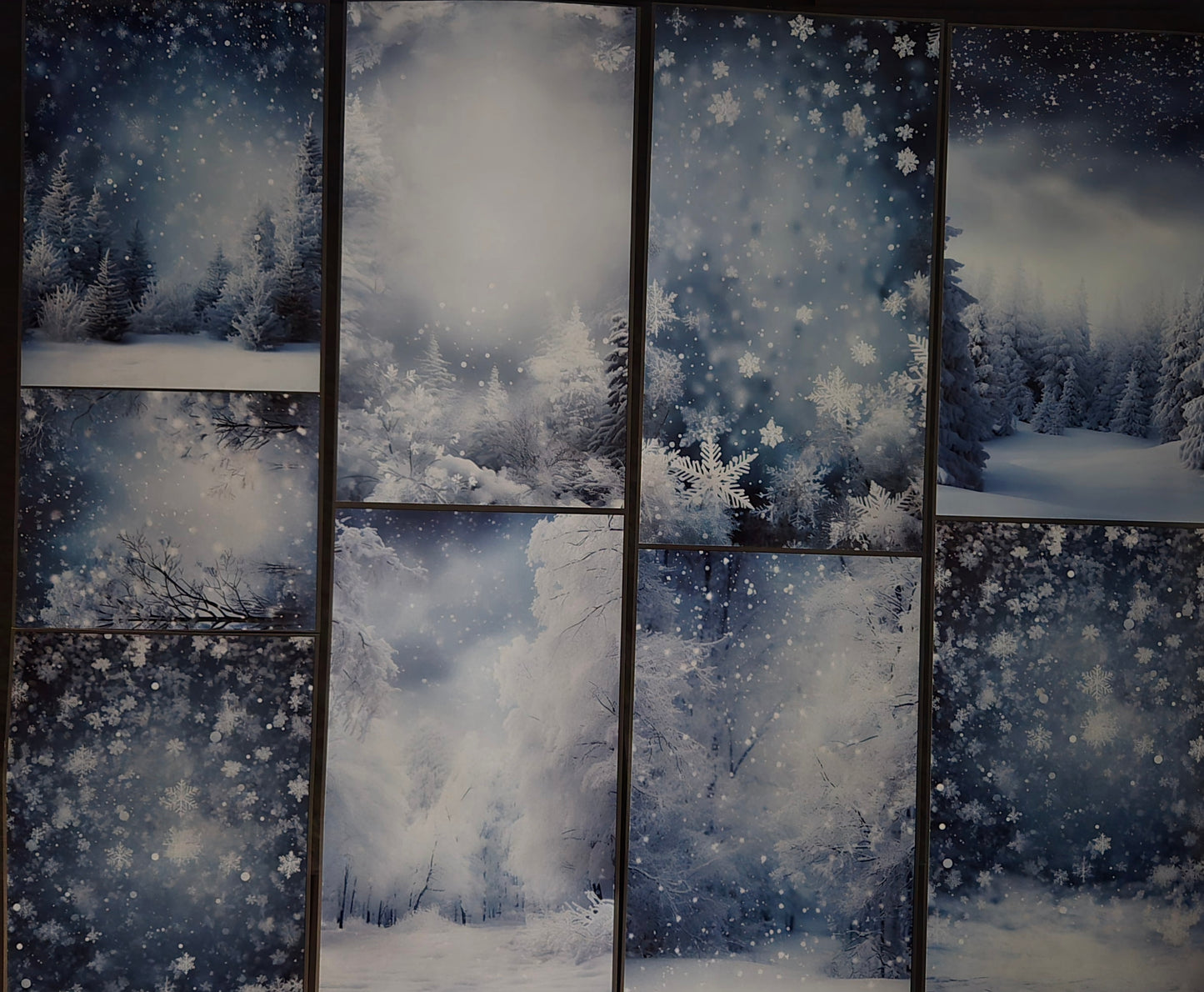 Giant Snowy Backgrounds 12cm
