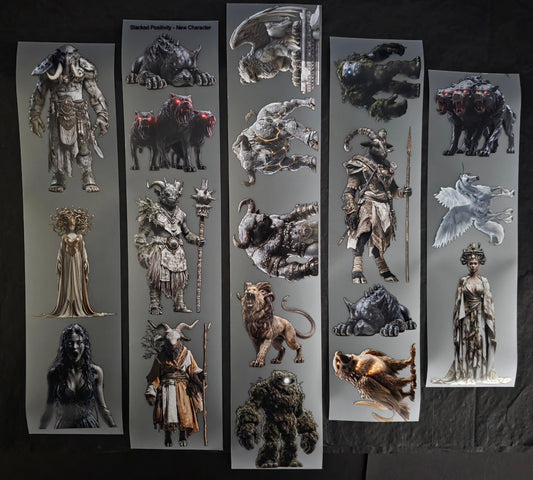 New Characters 7cm