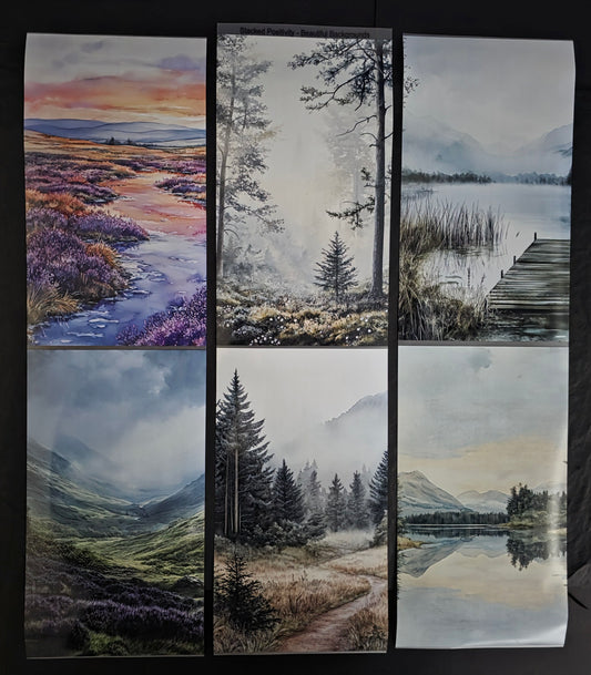 Giant Beautiful Backgrounds 12cm