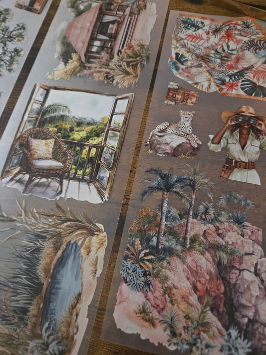 GIANT SUMMER SAFARI - 12CM  X 150CM - APRIL LAUNCH