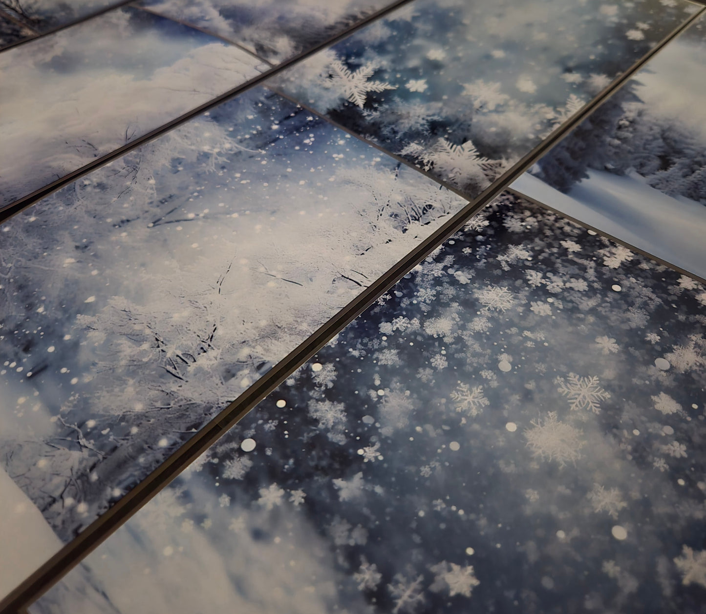 Giant Snowy Backgrounds 12cm