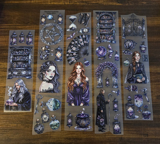 GOTHIC WITCH MAY LAUNCH - 7CM X 150CM
