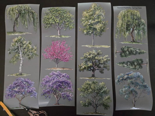 GIANT SPRING TREES - 12CM X 150cm - FEBRUARY LAUNCH