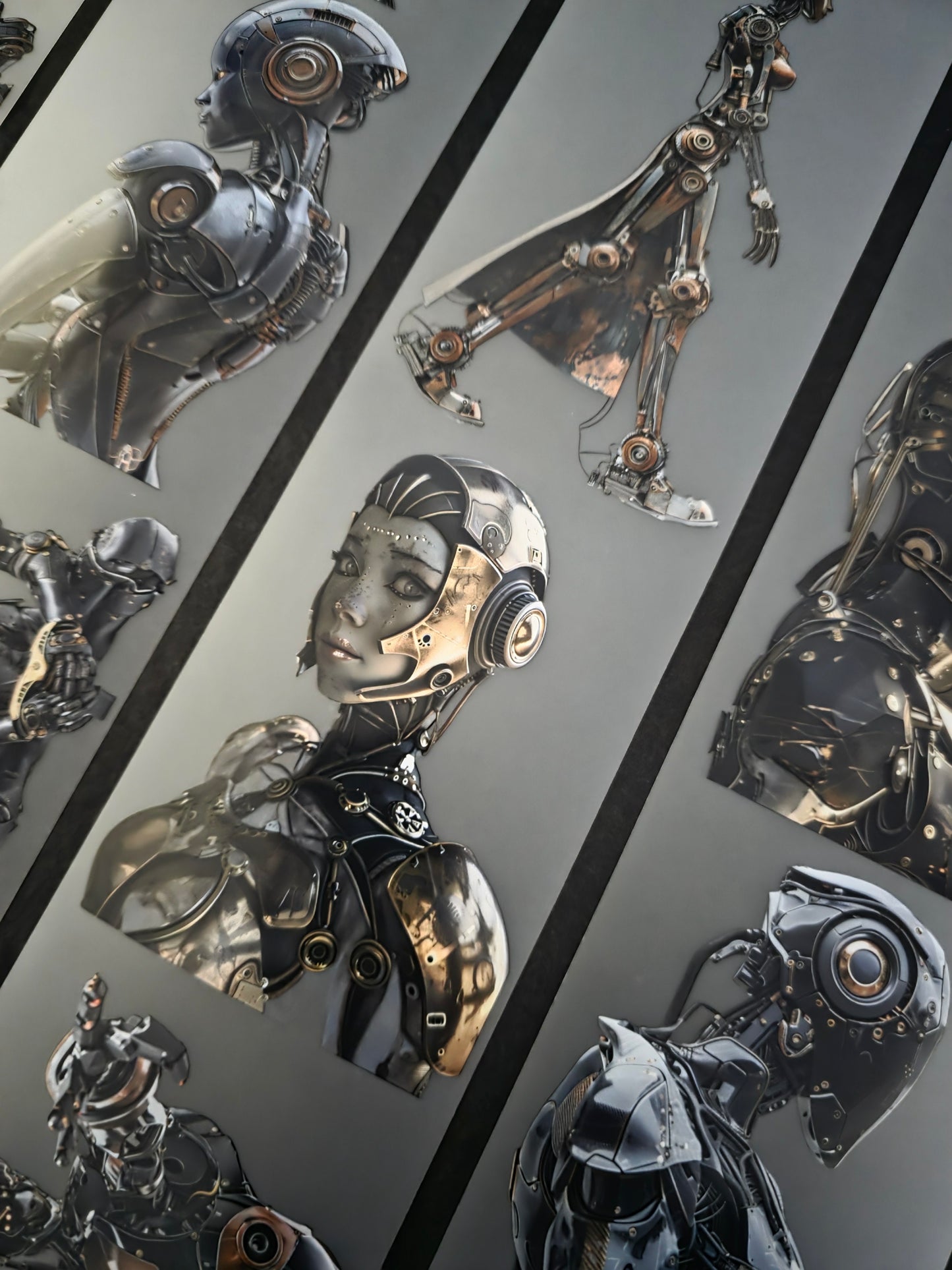 Dystopian Robots 7cm