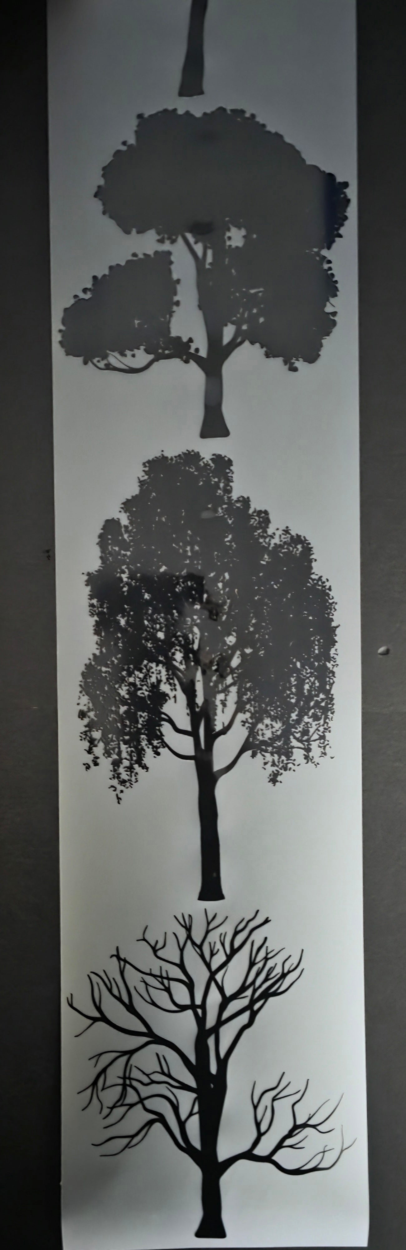 Giant Silhouette Trees 12cm