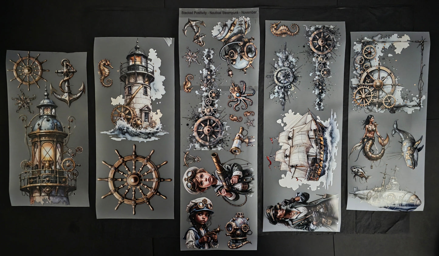 Giant Nautical Steampunk 12cm