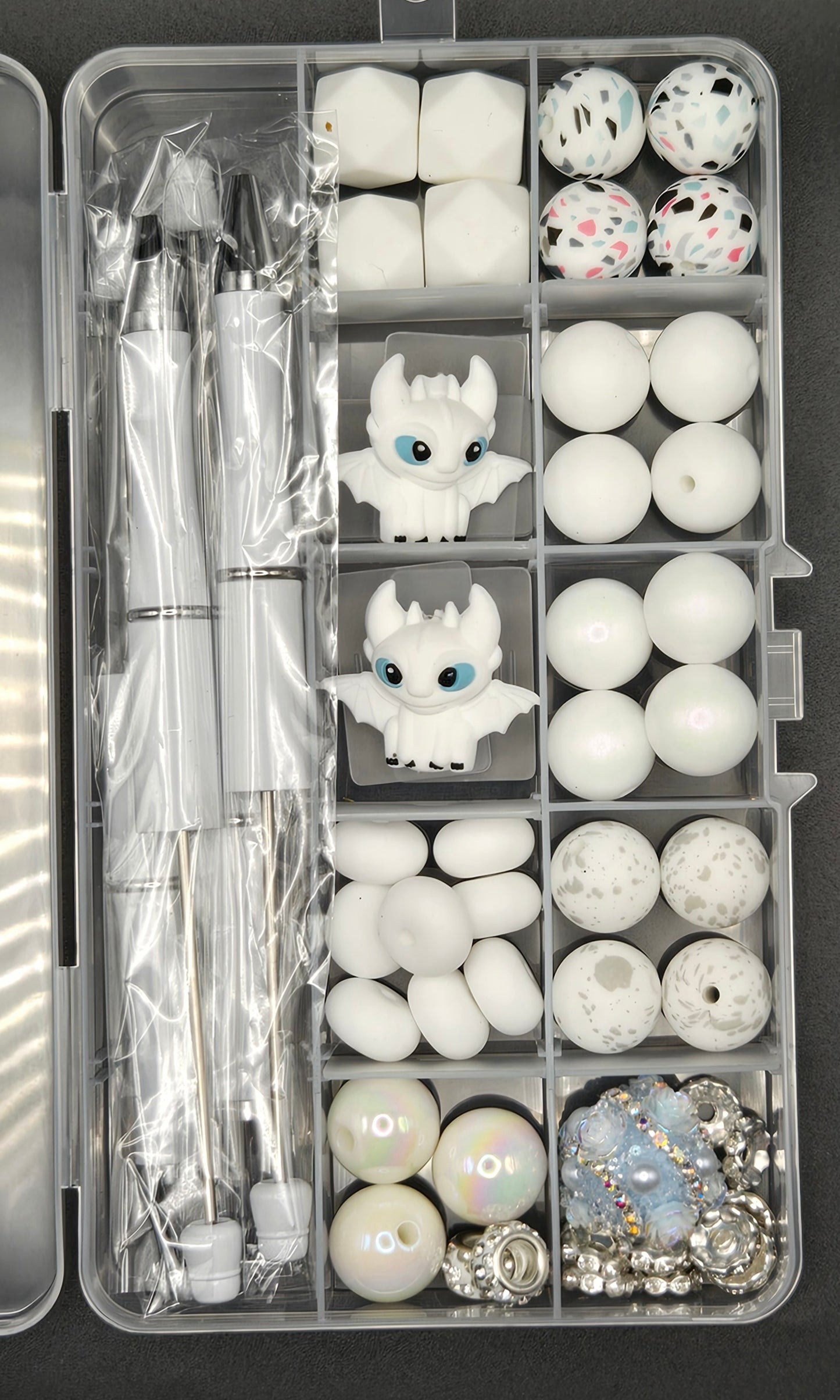 WHITE TOOTHLESS PEN KIT