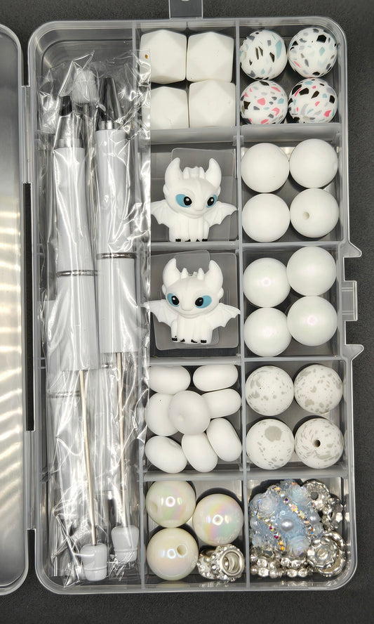 WHITE TOOTHLESS PEN KIT