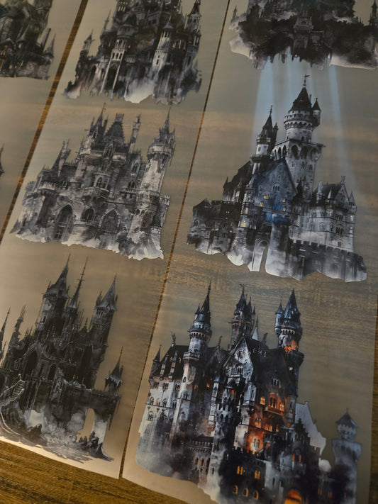GIANT DARK CASTLES - 12CM X 150CM - MAY LAUNCH
