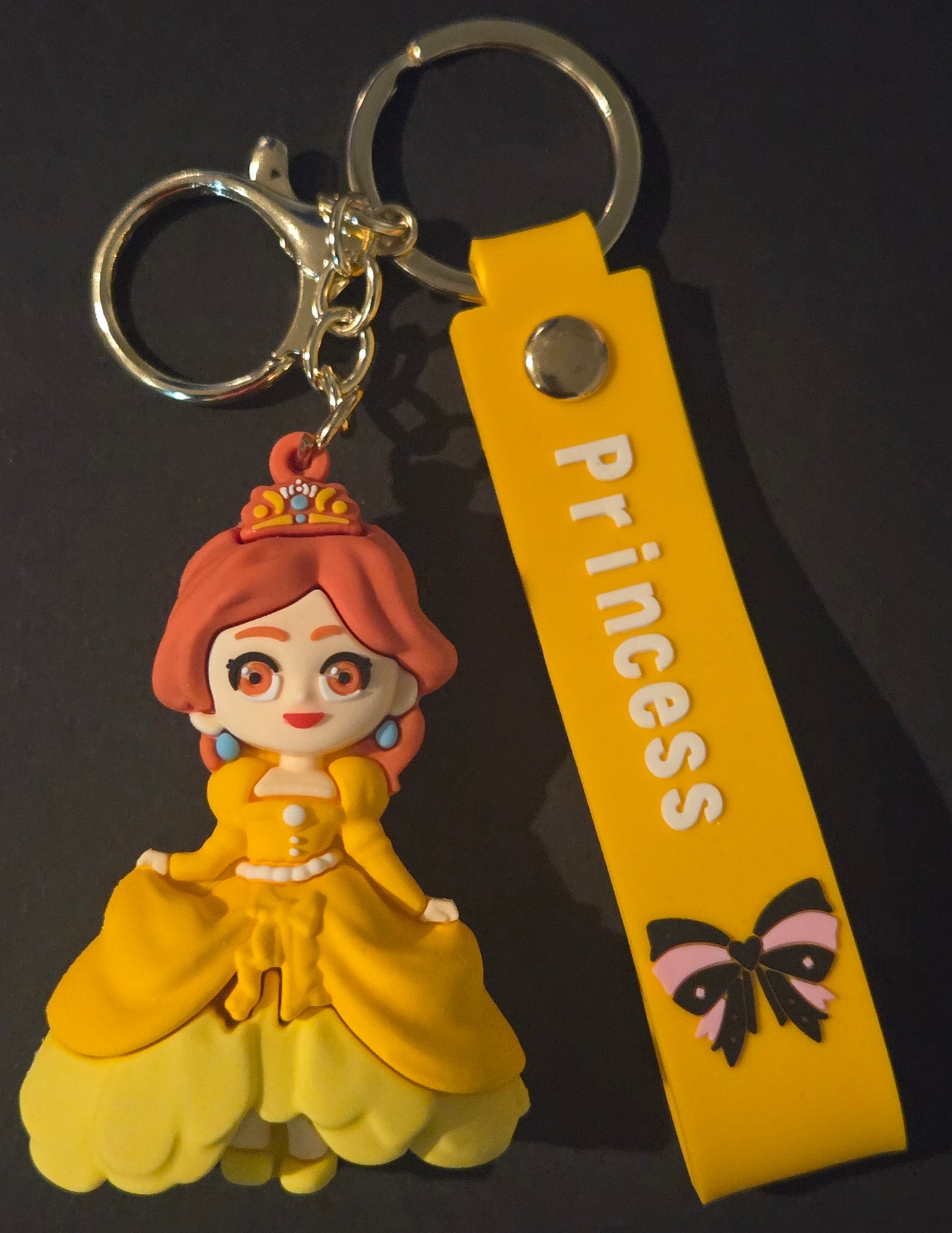 Princess (Yellow) character key chain
