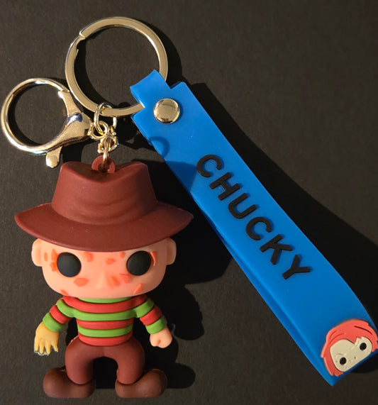 Chucky (Freddy) character key chain