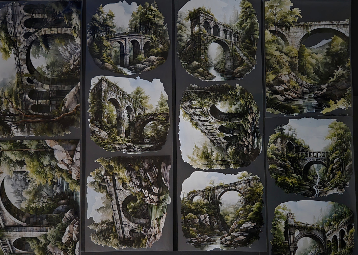 Giant Ancient Aquaduct 12cm