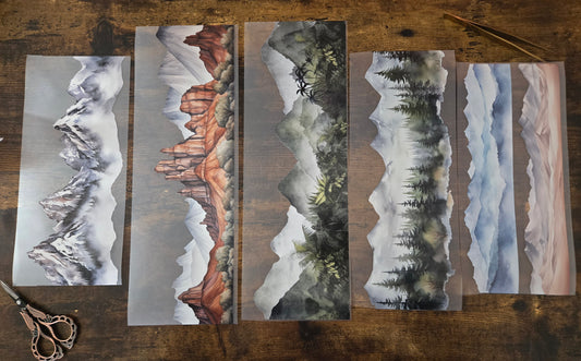 GIANT MOUNTAINS VOL 1 - 12CM X 150CM - MARCH LAUNCH- RESTOCKED