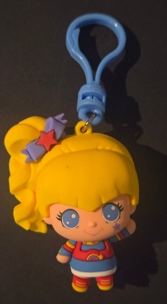 Rainbow Bright character key chain