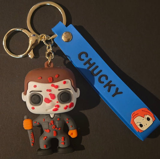 Chucky (Michael Myers) character key chain