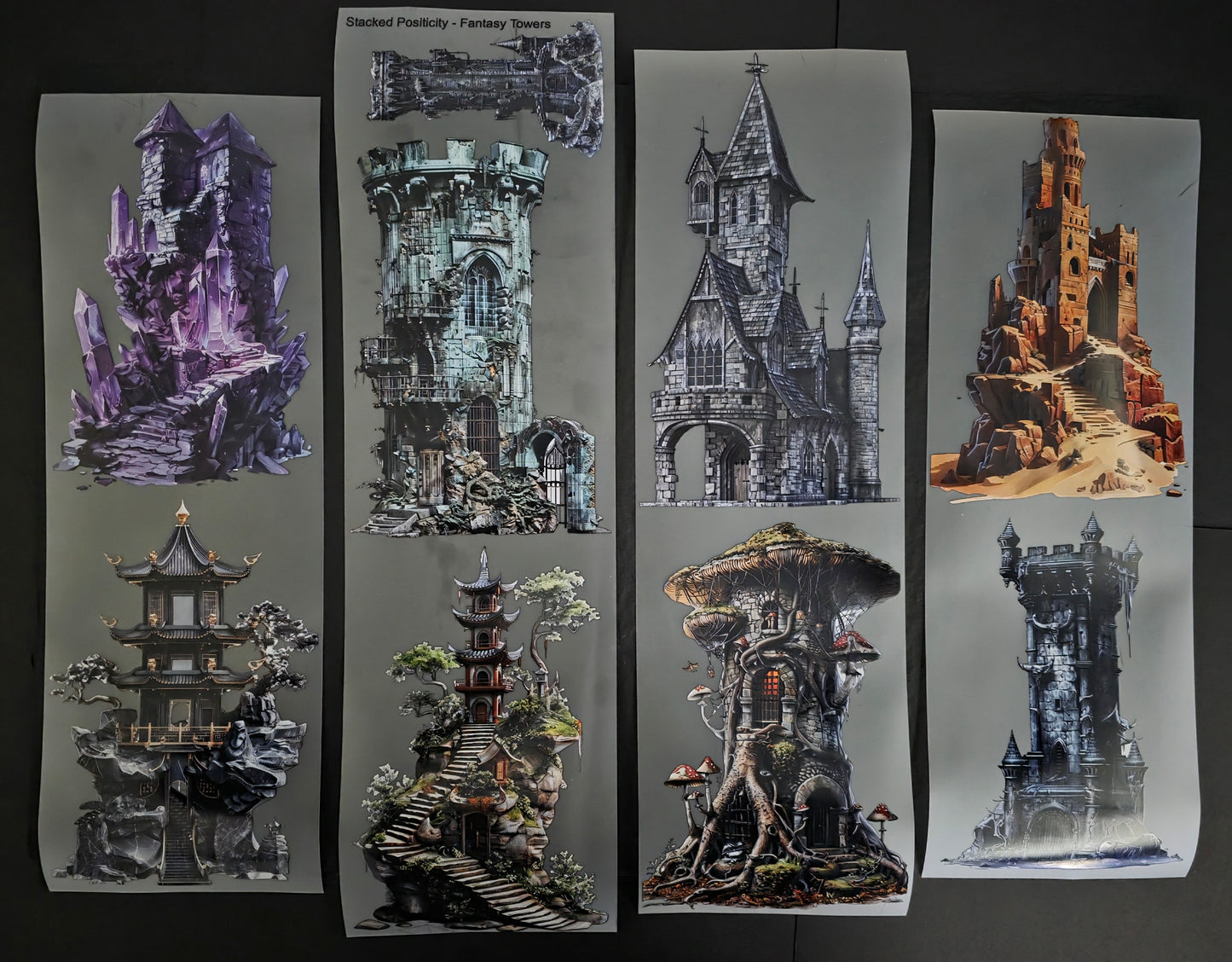 Giant Fantasy Towers 12cm