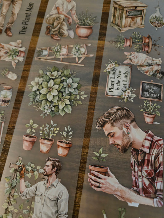 THE PLANT MAN - 7CM X 150CM