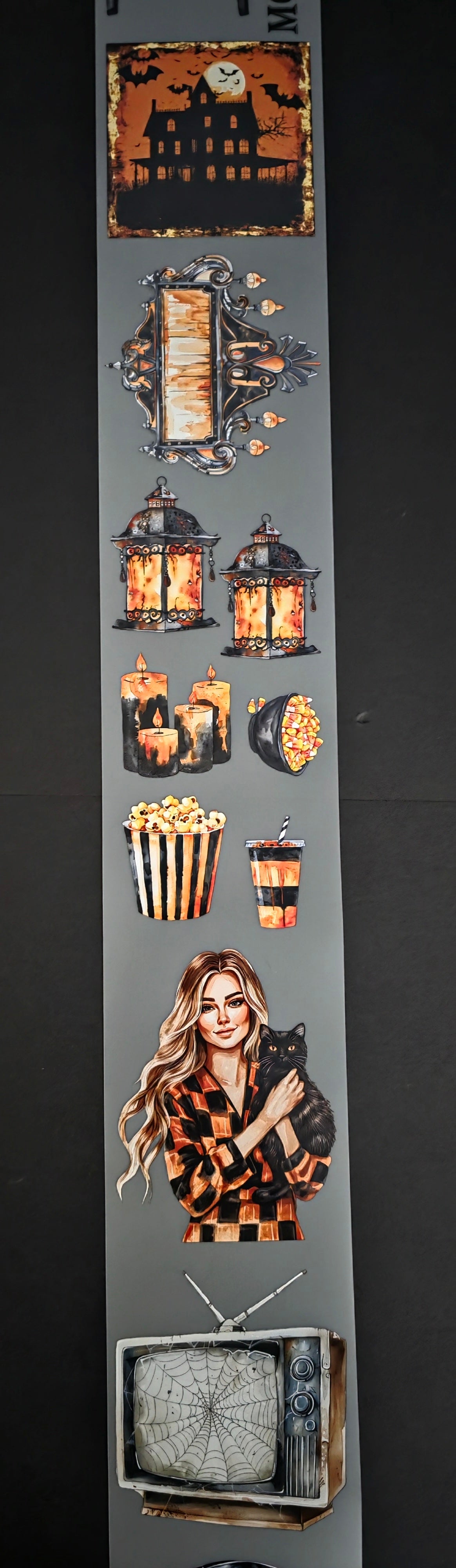 Halloween Movie Night 7cm