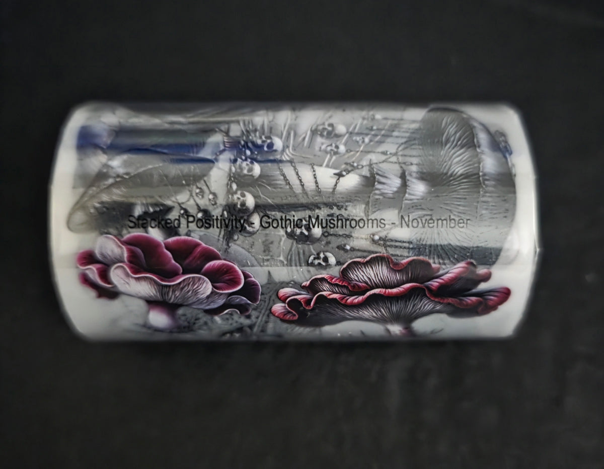 Gothic Mushrooms 7cm (2 loop roll)