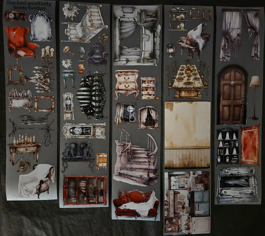 Spooky Furniture 7cm