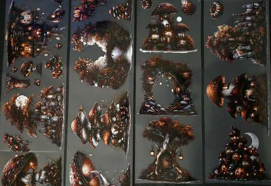 Giant Autumn Forest 12cm