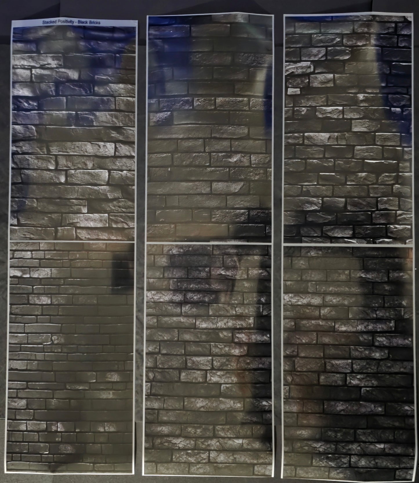 Giant Black Bricks 12mm